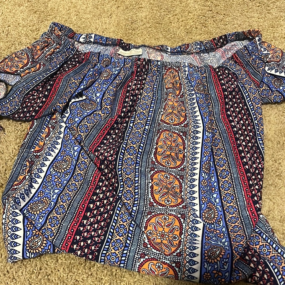 Belly shirt, colorful, size M